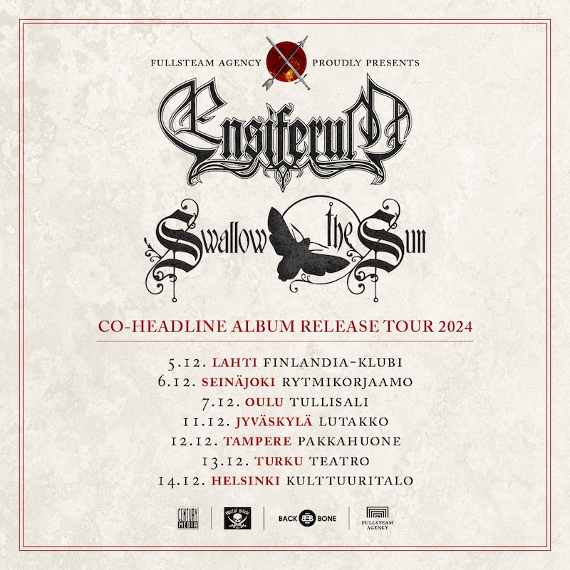 Finnish Tour w/ Ensiferum